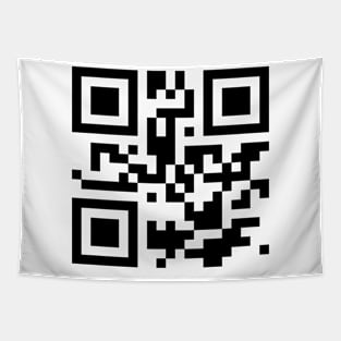 Fuck-You-QR-Code Tapestry