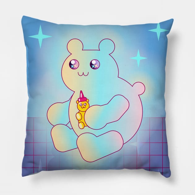 Honey Bear Pillow by LillianXie