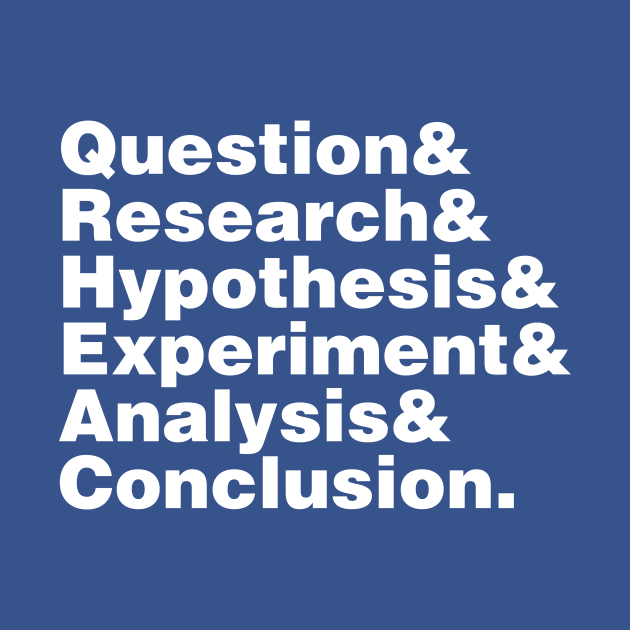 Scientific Method Helvetica by fishbiscuit