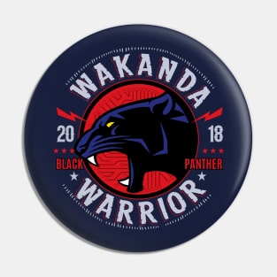 Wakanda Warrior Pin