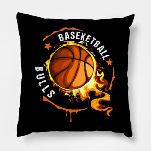 Graphic Basketball Name Bulls Classic Styles Pillow