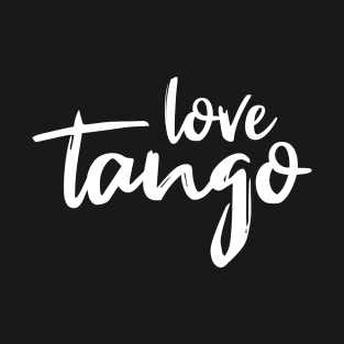 Love Tango White by PK.digart T-Shirt