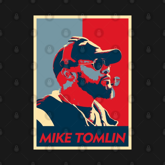 Mike Tomlin Pop Art by LEMESGAKPROVE