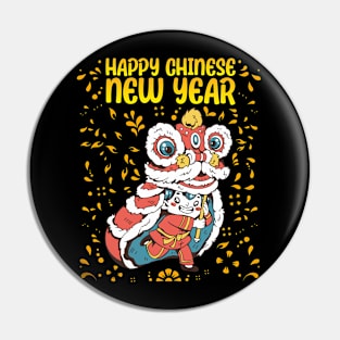 Good Luck Zodiac Happy Chinese New Year Pin