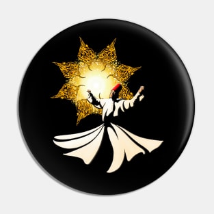 Whirling Dervish Pin