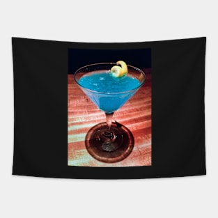 Blue Cosmo Tapestry