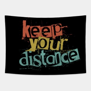 Keep Your Distance Tapestry