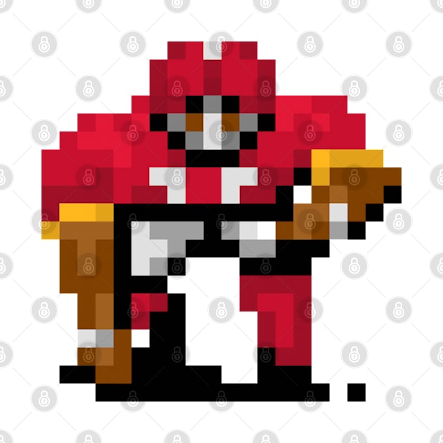 16-Bit Lineman - Kansas City by The Pixel League