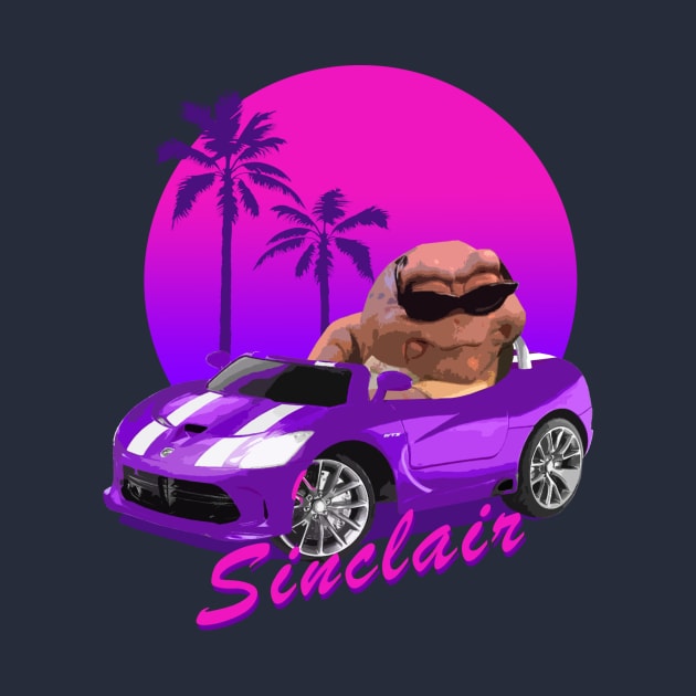 Baby Sinclair Too Cool For School by dogeandpepe