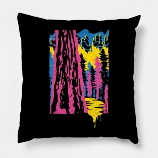 Cyber Forest Pillow