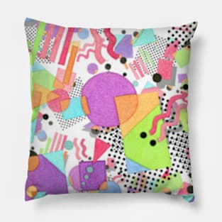 Retro Rad Party Pillow