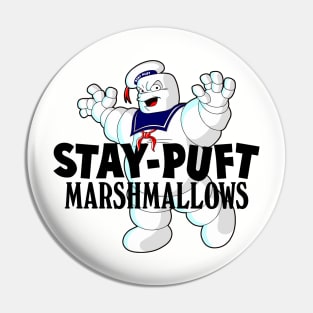 Stay Puft Marshmallows Label Pin