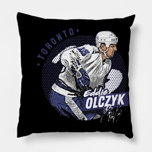 Eddie Olczyk Toronto Dots Pillow