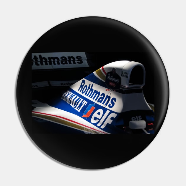 Williams FW16 - Ayrton Senna Pin by SteveHClark