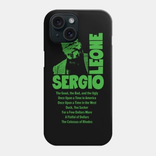 Sergio Leone: A Cinematic Maestro's Legacy Phone Case