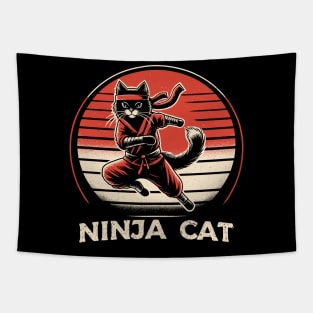 Ninja Cat Tapestry