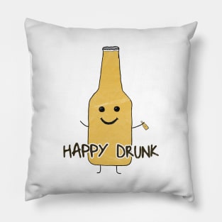 Happy Drunk Pillow