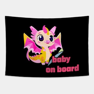 baby on board Tapestry