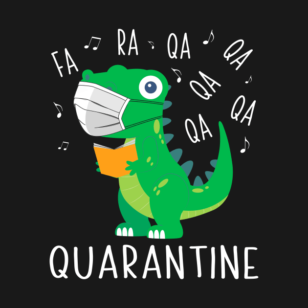 fa rawr rawr t rex dinosaur funny quarantined 2020 gift idea by ArifLeleu