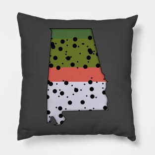 Alabama rainbow trout Pillow