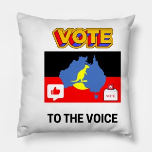 Vote Yes To The Voice Indigenous Voice To Parliament Pillow
