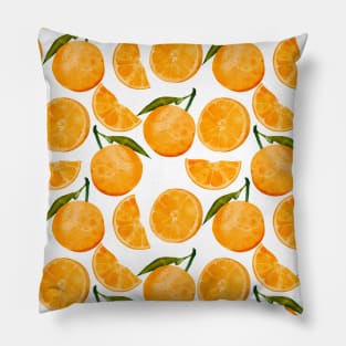 orange pattern Pillow