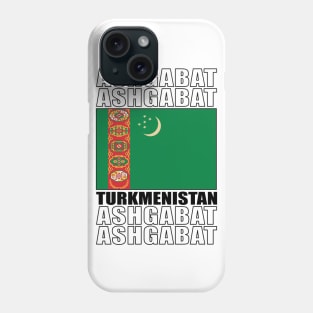 Flag of Turkmenistan Phone Case