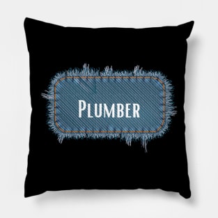 Plumber - job title Pillow
