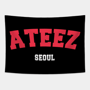 Ateez Seoul Tapestry