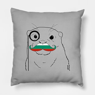 Mustache Flag Bulgaria Pillow