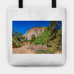 Lick Wash Trail Hike Tote