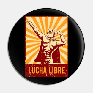 Lucha Libre Pin