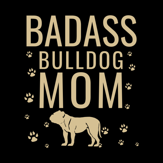 Badass bulldog mom by cypryanus