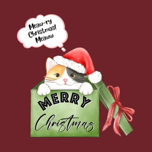 Meaw-ry Christmas! T-Shirt