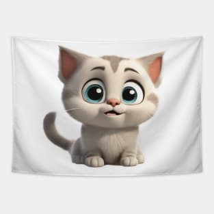 Adorable Kitty Cat Tapestry