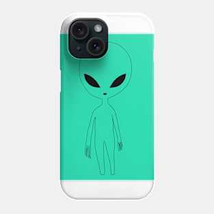 Extraterrestrial Creature Outer Space Phone Case