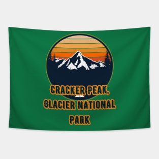 Cracker Peak, Glacier National Park Tapestry