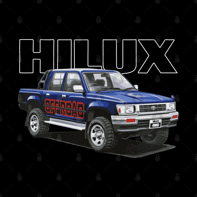LN107 Hilux PickUp Double Cab 4WD '94 5th gen by cowtown_cowboy