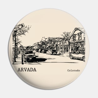 Arvada Colorado Pin