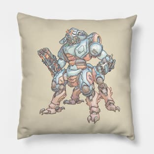 Overwatch Orisa Dynastinae Skin Faded Pillow