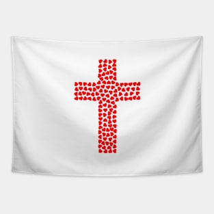 Christian Cross Merch | Jesus Christ | Newest Easter Cross Tapestry