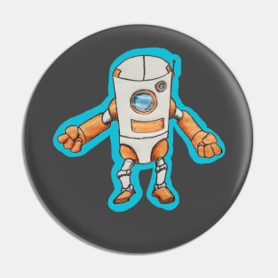 Bernie the belligerent bot Pin