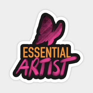 Essential ARTIST (on black) Magnet