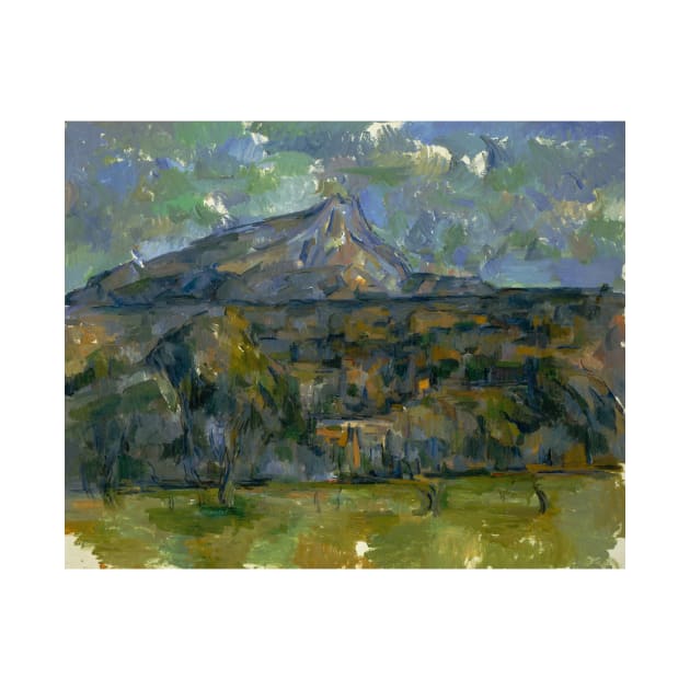 Mont Sainte-Victoire by Paul Cezanne by Classic Art Stall