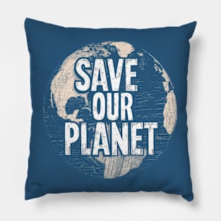 Save Our Planet Pillow