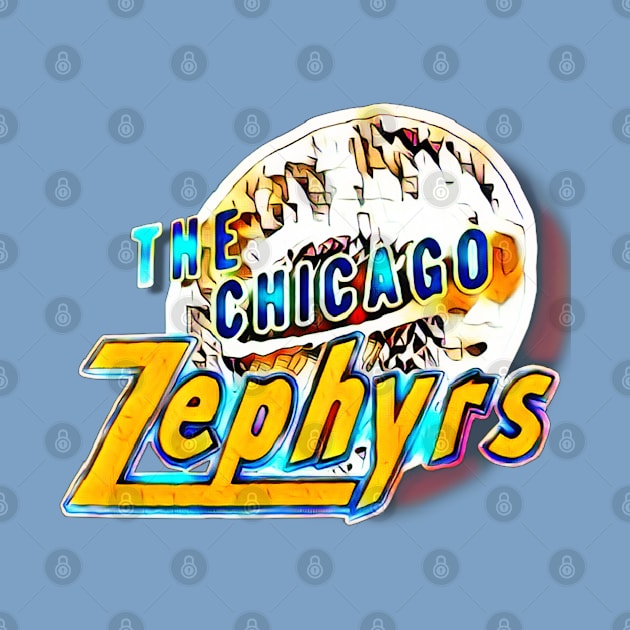 Chicago Zephyrs Basketball by Kitta’s Shop