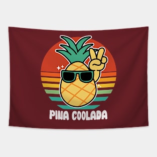 Pina Coolada Sunset Tapestry