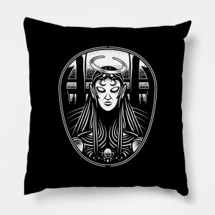 Nimues Retreat Emblem Pillow