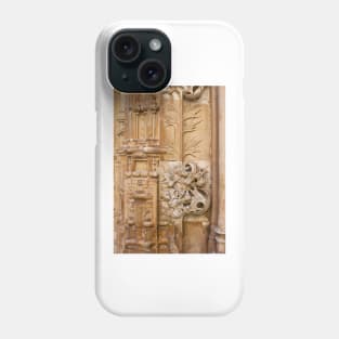 manuelino (style) stone work. Mosteiro da Batalha. Phone Case