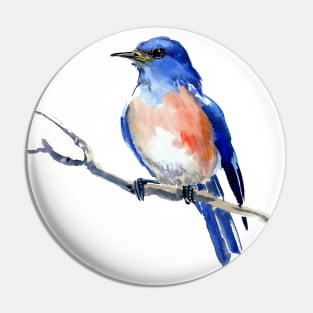 Blue bird Pin